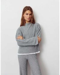 Pull&Bear - Soft Knit T-shirt - Lyst