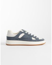 ASOS - Panelled Lace Up Sneakers - Lyst