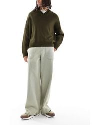 ASOS - Super baggy Jeans With Back Adjuster And Tint - Lyst