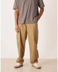 ASOS - Straight Fit Cargo Trouser - Lyst