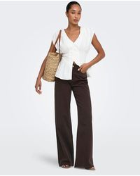 Jdy - Wide-fit Jeans - Lyst