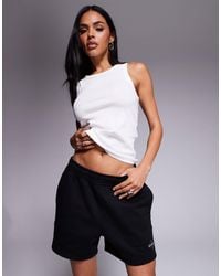 Calvin Klein - – shorts aus jersey - Lyst