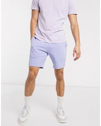 ASOS Jersey Slim Shorts - Blue