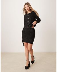 Vila - Mini-jupe d'ensemble à paillettes - Lyst