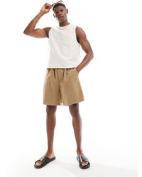 Jack & Jones - – locker geschnittene cord-shorts - Lyst