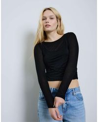Stradivarius - Double Garment T-Shirt - Lyst