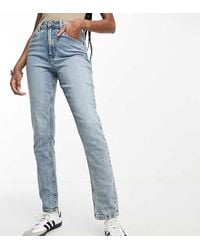ASOS - Vaqueros Mom Cómodos De Corte Slim De Asos Design Tall - Lyst