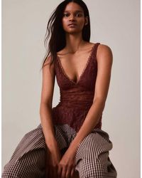 Bershka - Lace Camisole - Lyst