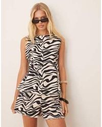 ASOS - Peplum Top Co-ord - Lyst