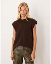 ASOS - Oversized Knitted Tank - Lyst