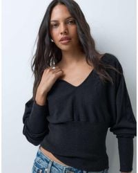 Cotton On - Everfine Cinched V Neck Knit - Lyst