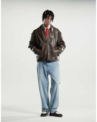 Weekday - Space Relaxed Fit Straight Leg Jeans - Lyst