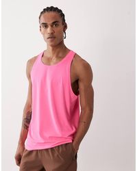 4505 - Icon Quick Dry Mesh Training Vest With Racer Back - Lyst