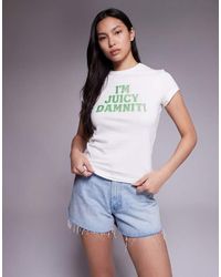 Juicy Couture - Hilton I'M Juicy Logo T-Shirt - Lyst