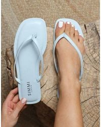 SIMMI - Kima Flat Sandals - Lyst