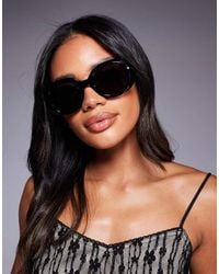 Quay - Quay Impromptu Oversized Round Sunglasses - Lyst