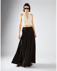 Glamorous - Drop Waist Maxi Skirt - Lyst