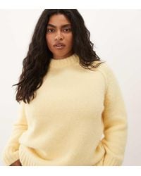 ASOS - Asos Design Curve Oversized Fluffy Jumper - Lyst