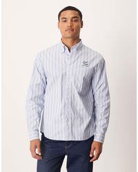 Abercrombie & Fitch - Long Sleeve Preppy Chest Graphic Shirt - Lyst