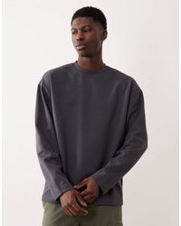ASOS - Heavyweight Oversized Long Sleeve T-Shirt - Lyst