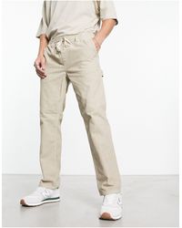 PacSun - Bowen - pantaloni a coste color pietra - Lyst