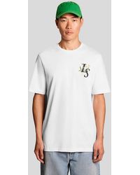 Lyle & Scott - Botanical Graphic T-Shirt - Lyst