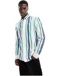 Tommy Hilfiger - Vertical Polo Stripe Regular Shirt - Lyst