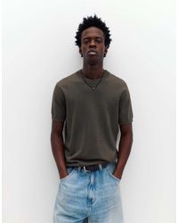 Pull&Bear - Short Sleeve Jumper - Lyst
