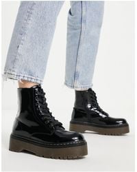 Call It Spring Chunky Ankle Boots - Black
