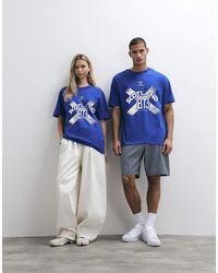 PRNT - Scotland Cross Football Graphic Relaxed Fit T-Shirt - Lyst
