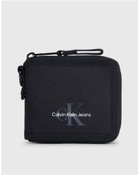 Calvin Klein - Compact Rfid Zip Around Wallet - Lyst