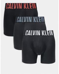 Calvin Klein - – intense power – 3er-pack eng geschnittene boxershorts aus mikrofaser - Lyst