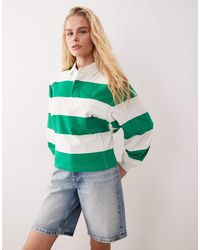 Polo Ralph Lauren - Ion Logo Block Stripe Vintage Rugby Polo - Lyst