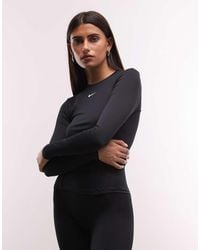 Nike - One Dri-fit Fitted Long Sleeve Top - Lyst