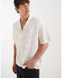 ASOS - Relaxed Knit Button Down Polo Shirt - Lyst
