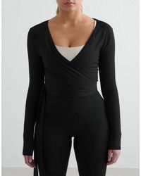 Aim'n - Shape Seamless Wrap Long Sleeve - Lyst