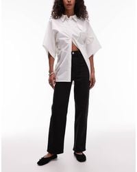 Levi's - Ribcage Straight Ankle Western Jeans - Lyst