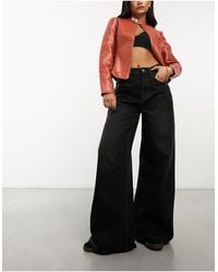 Collusion - X013 Mid Rise Wide Leg Jeans - Lyst