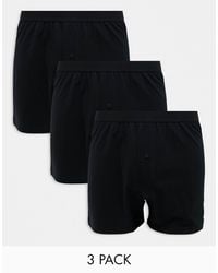 ASOS - 3 Pack Boxers - Lyst