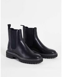 ONLY - Chelsea Boots Met Contrasterende Stiksels - Lyst