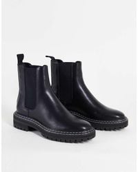 ONLY - Chelsea Boot With Contrast Stitch - Lyst