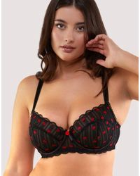 Playful Promises - Elodie & Rosebud Embroidery Balconette Bra - Lyst