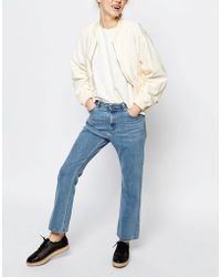 monki cropped jeans