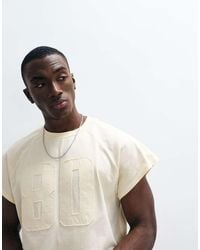 ASOS - Boxy Relaxed T-shirt With 80 Applique - Lyst