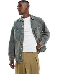 Jack & Jones - – jeans-hemdjacke - Lyst