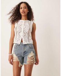 Glamorous - Denim Shorts - Lyst