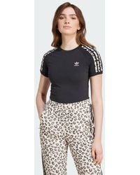 adidas Originals - Camiseta Leopard 3 Bandas - Lyst
