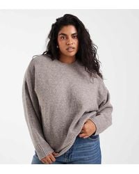 Vero Moda - Soft O-neck Oversized Jumper - Lyst