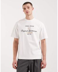 Fred Perry - Sports Original Graphic Logo T-Shirt - Lyst