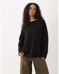 ASOS - Crew Neck Long Sleeve Sweatshirt Co-ord - Lyst